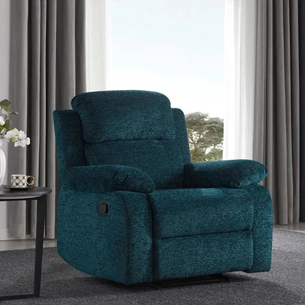 Brevik Fabric Manual Recliner | 1 Seater Recliner – Heaven Furnishing