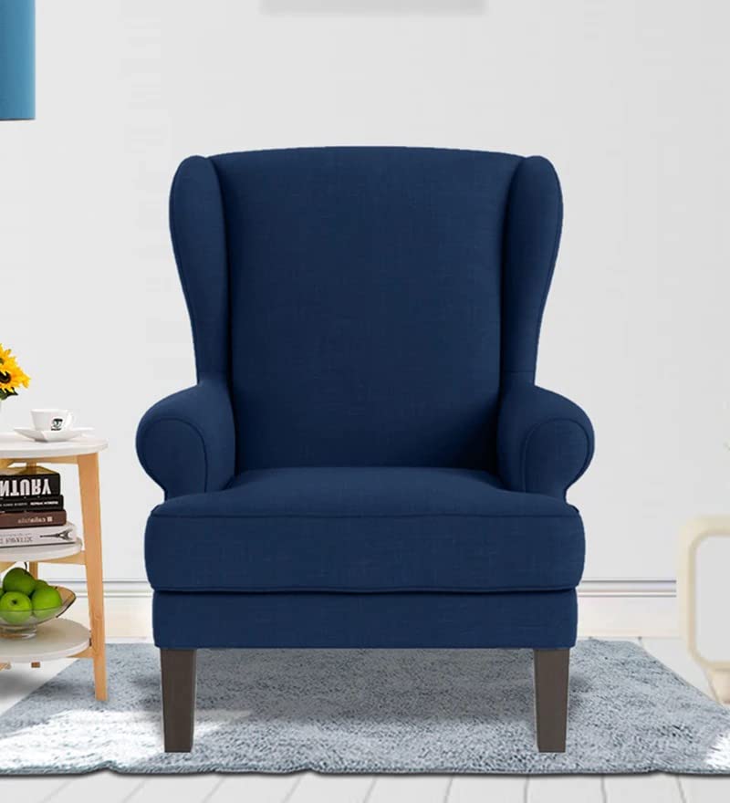 Chicago Upholstered Wing Chair – Heaven Furnishing