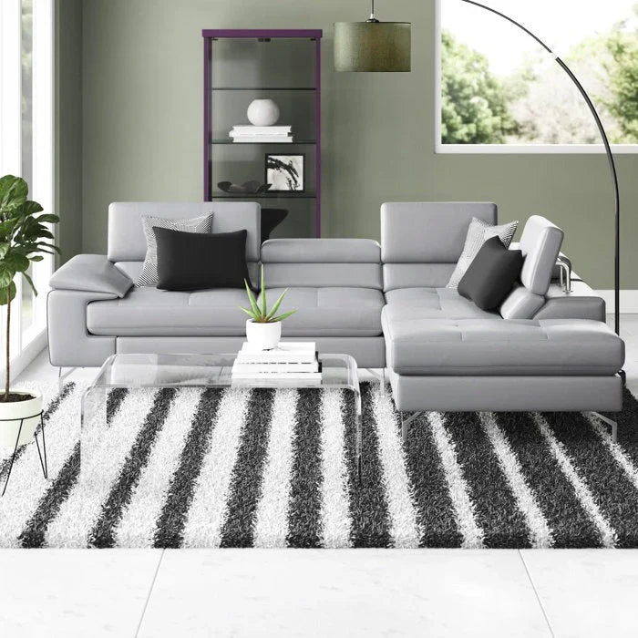 Crasio 5 Seater L Shape Leatherette Sofa – Abi Convenient Store