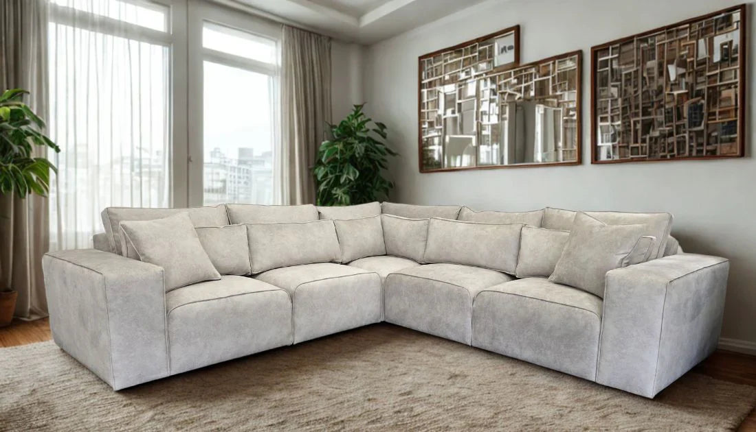 BORIS 5 Seater Corner Sofa – Heaven Furnishing