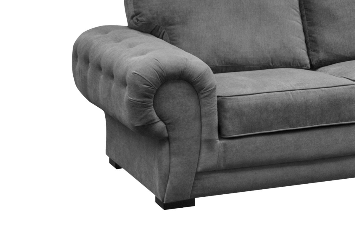 Verona Extended Corner Sofa – Formal Back Cushions – Heaven Furnishing