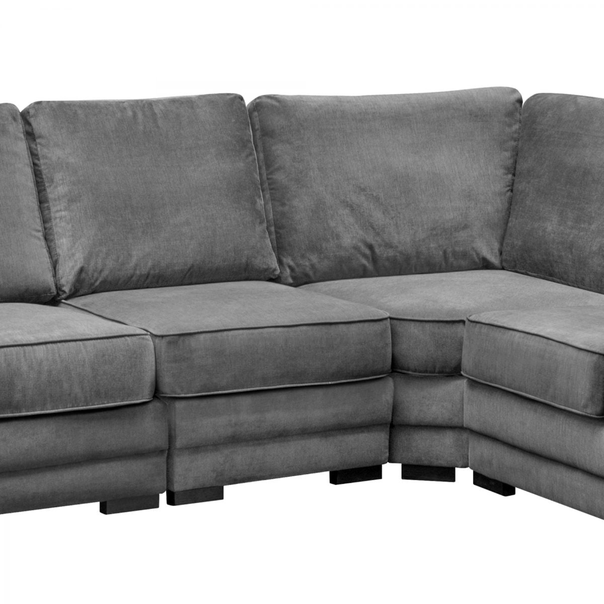 Verona Extended Corner Sofa – Formal Back Cushions – Heaven Furnishing