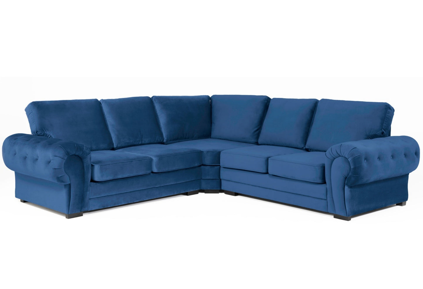 Verona Velvet Corner Sofa – Heaven Furnishing