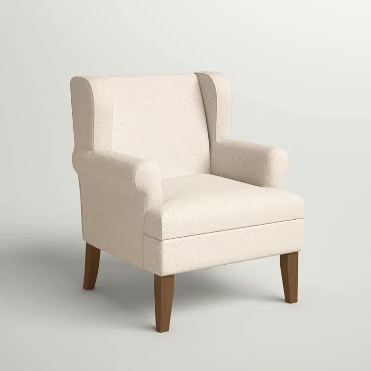 Maria 1 Seater Upholstered Wing Chair – Heaven Furnishing