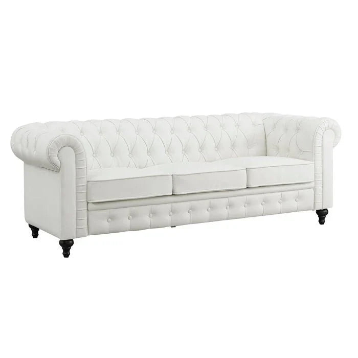 Marina Solid Wood Chesterfield Sofa – Heaven Furnishing