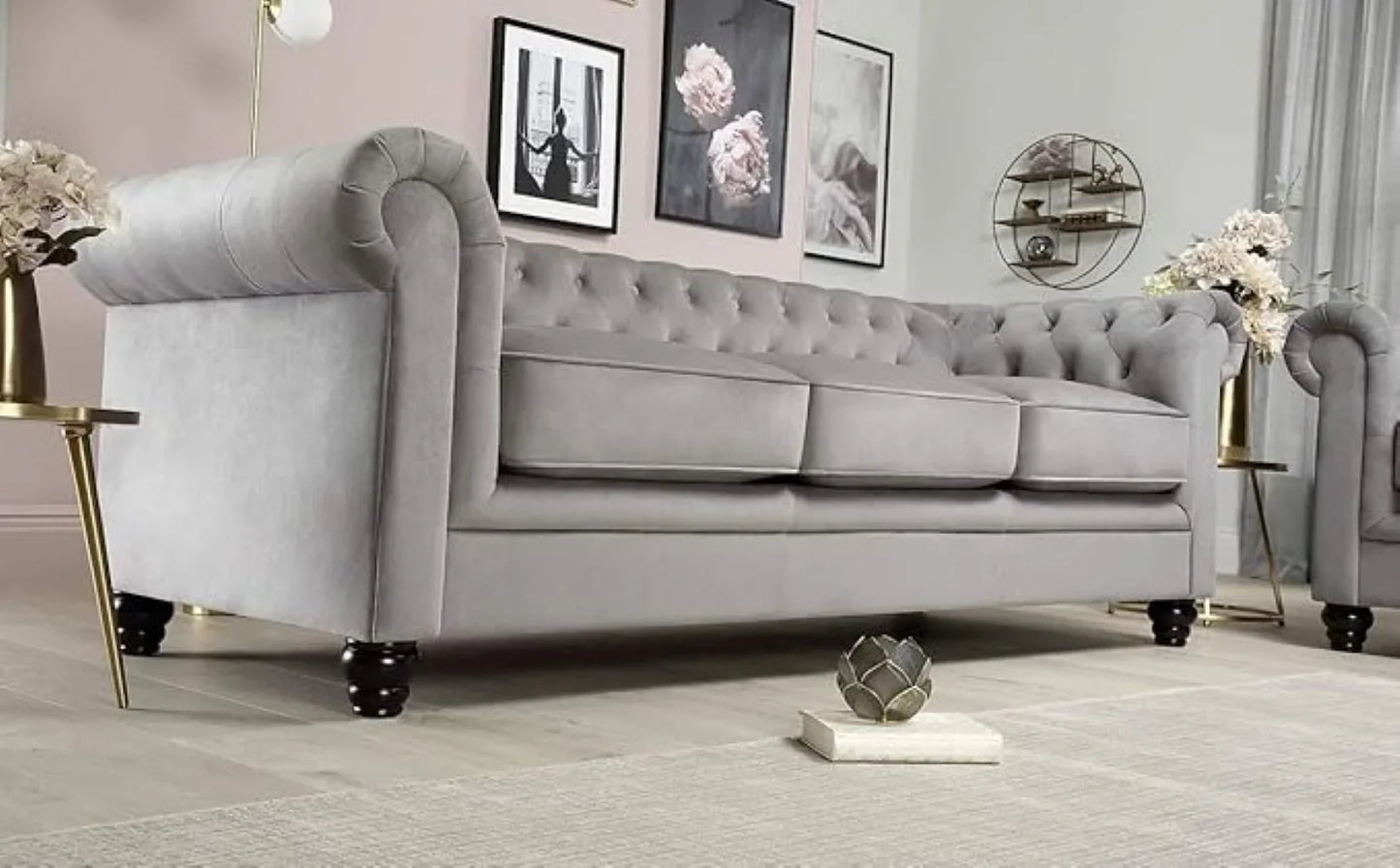 Marina Solid Wood Chesterfield Sofa – Heaven Furnishing