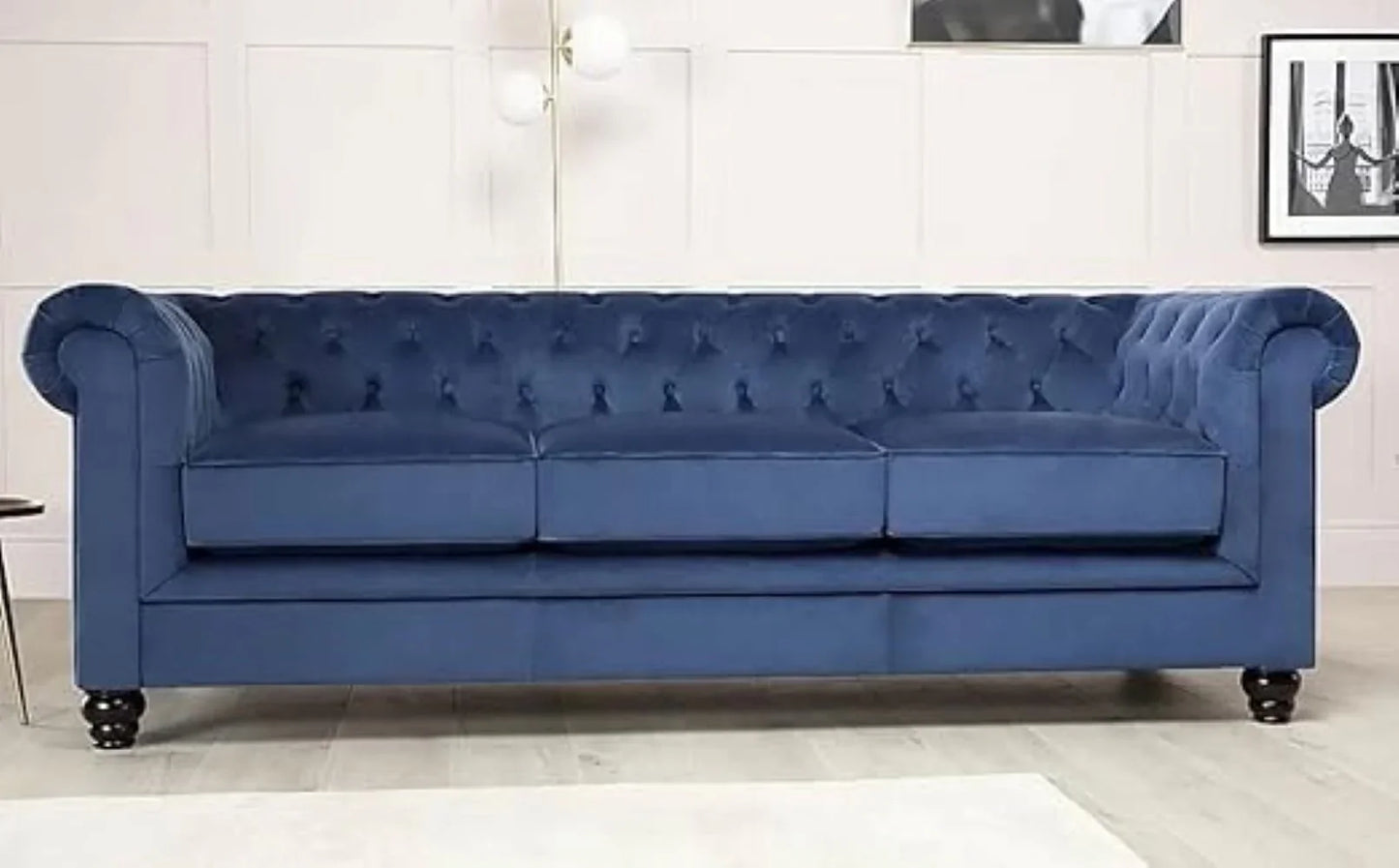 Marina Solid Wood Chesterfield Sofa – Heaven Furnishing