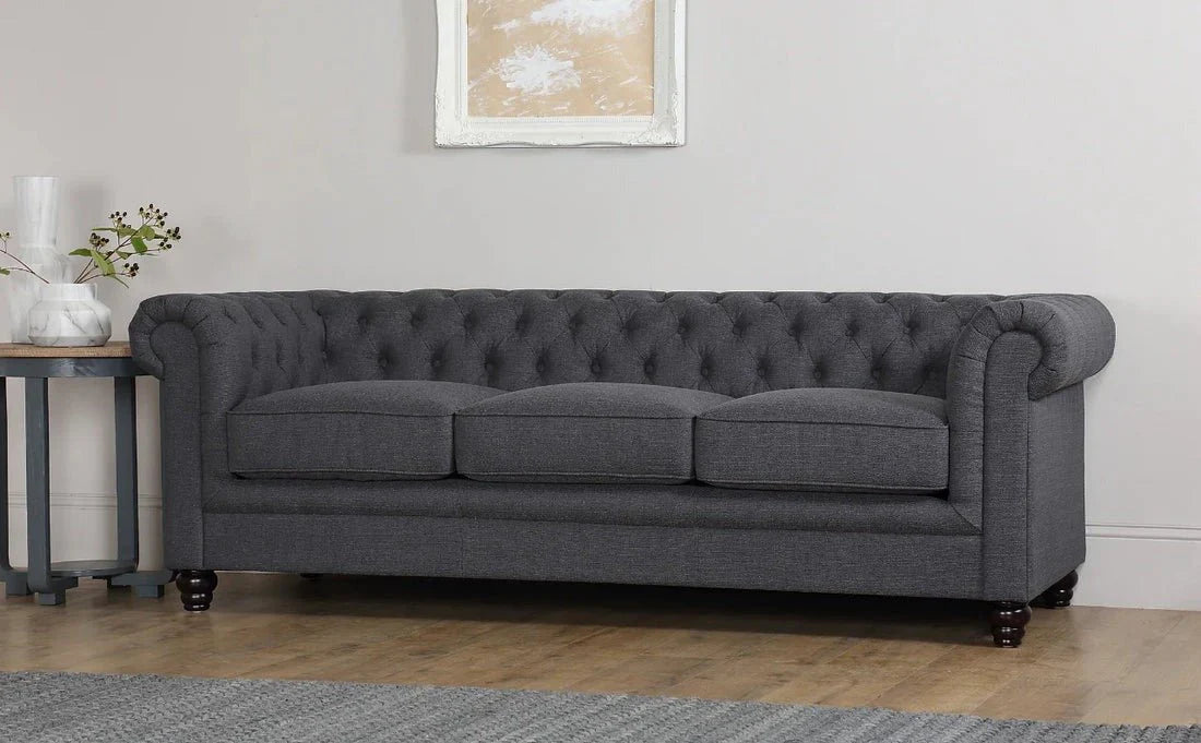Marina Solid Wood Chesterfield Sofa – Heaven Furnishing