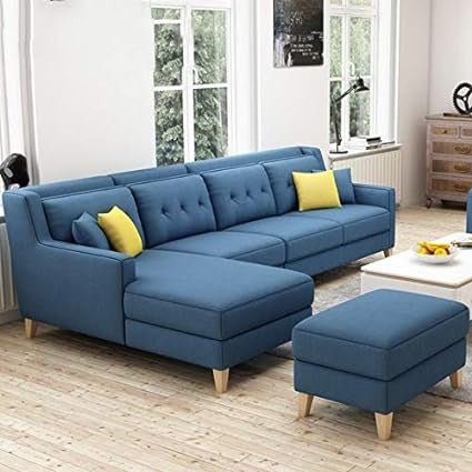 Milner L Shape Sofa with Ottoman – Heaven Furnishing