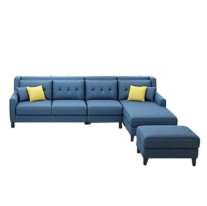 Milner L Shape Sofa with Ottoman – Heaven Furnishing