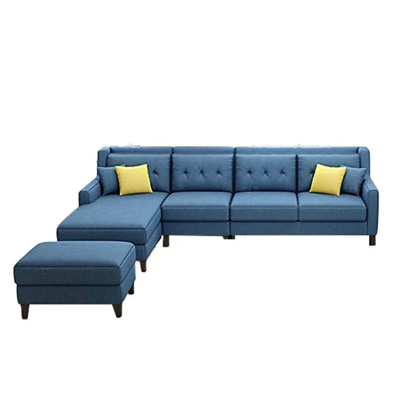 Milner L Shape Sofa with Ottoman – Heaven Furnishing