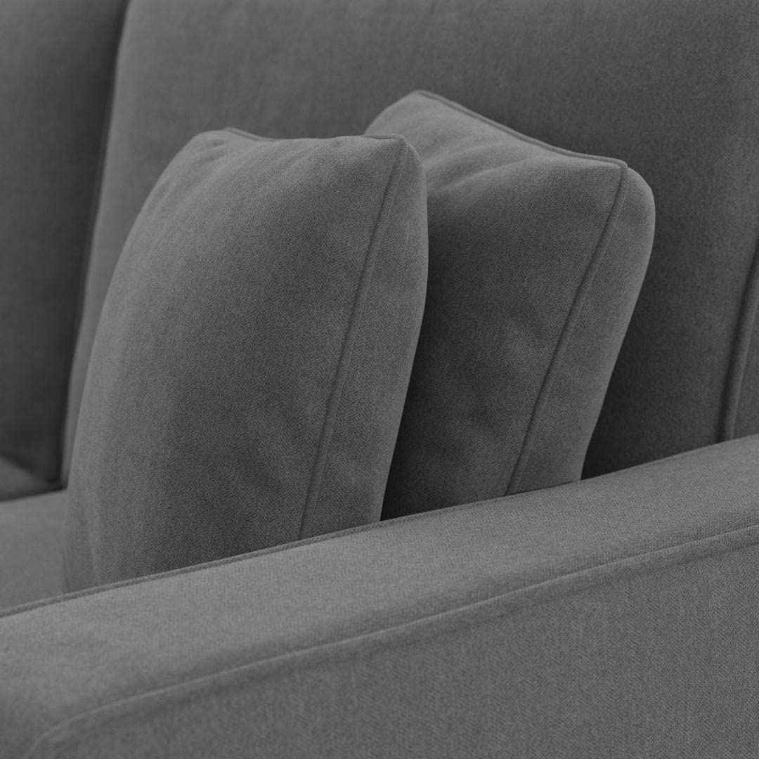 Moscow 1 Seater + 4 Seater L-Shape Sofa – Modern Living Room Set
