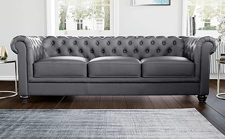 Simpson Solid Wood Chesterfield Sofa – Heaven Furnishing