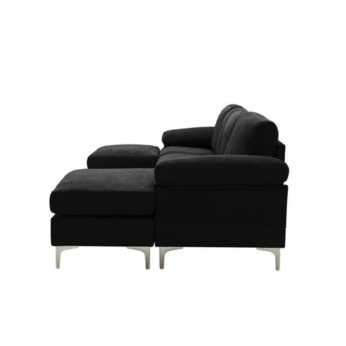 Coral 6 Seater U-Shape Sofa – Modern Family Sectional Couch