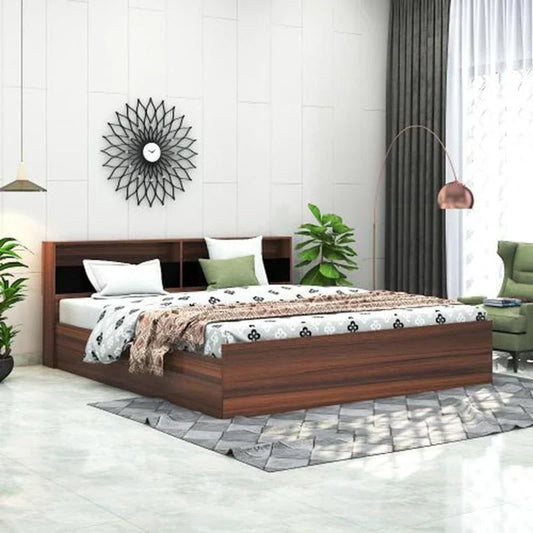 Anthony Engineered Wood Bed with Box Storage | Heaven Furnishing