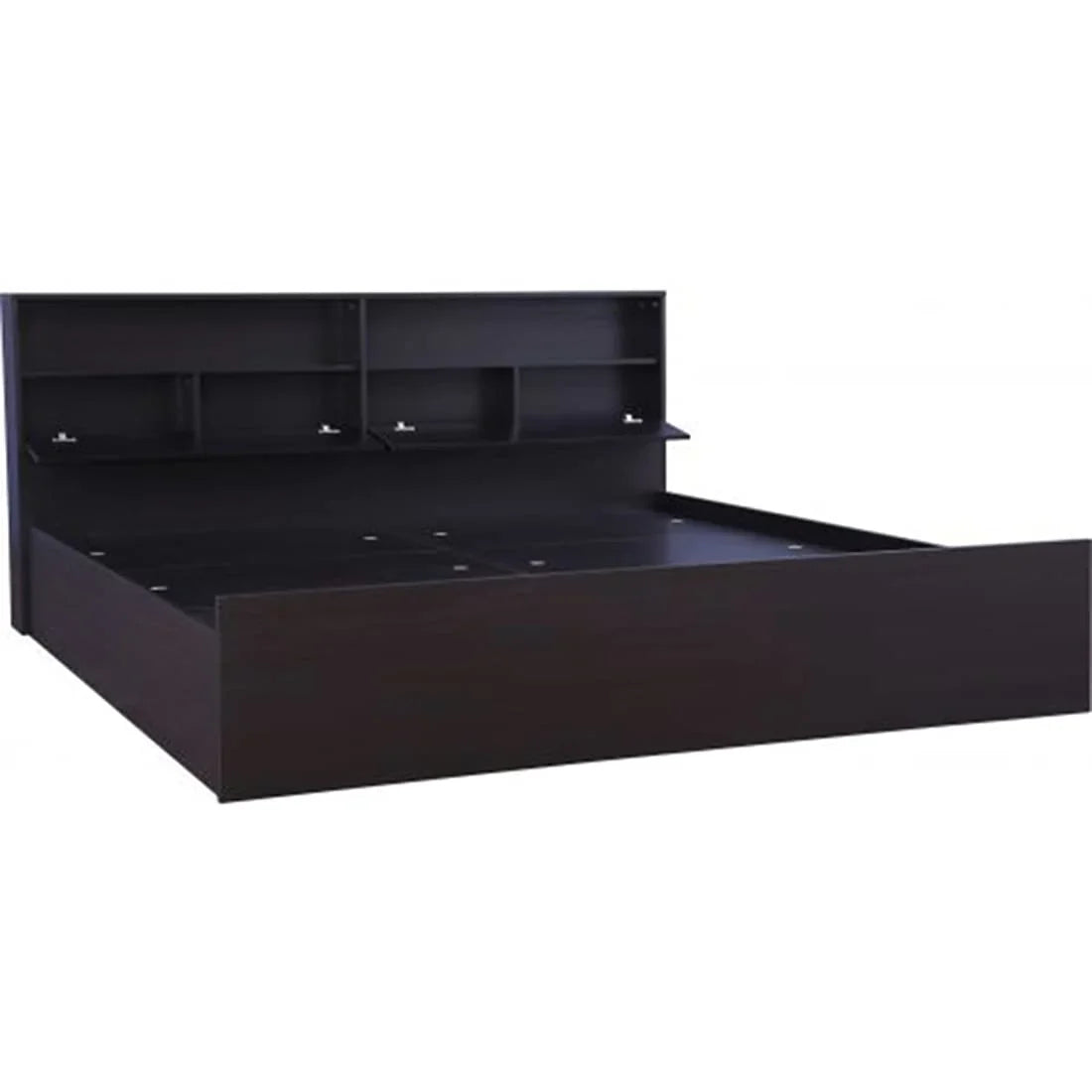 Jack Engineered Wood Bed With Box Storage | Heaven Furnishing