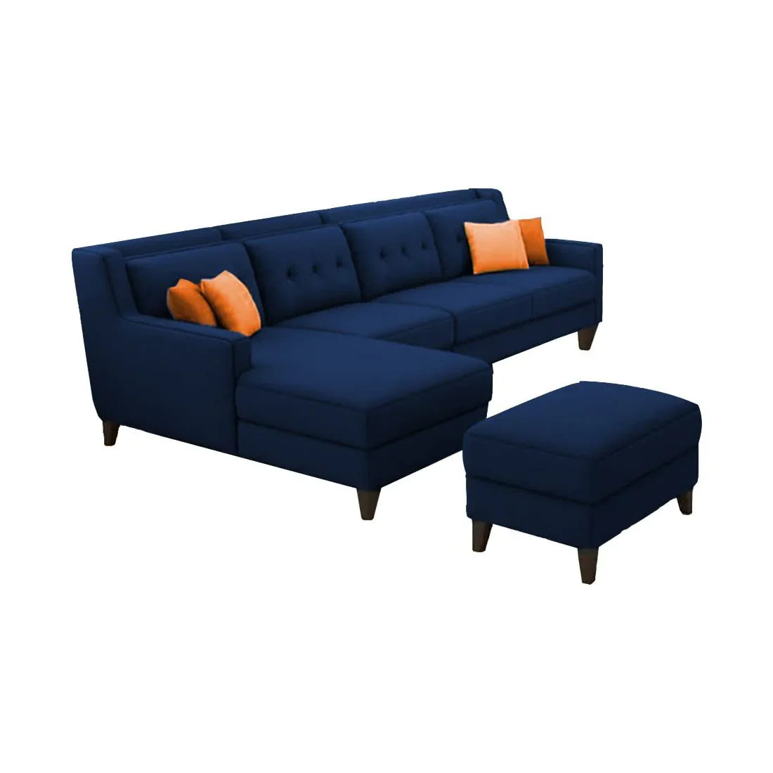 Milner L Shape Sofa with Ottoman – Heaven Furnishing