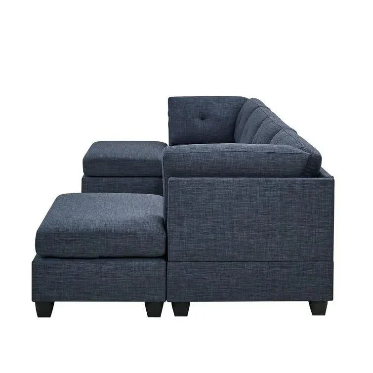 Ailey U-Shape Sofa – Modern Spacious Sectional Couch